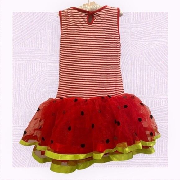 Emily Rose - Strawberry Tutu Dress - Girls Size 8 - Picture 4 of 6